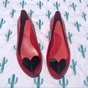 Melissa Heart Jelly Shoes